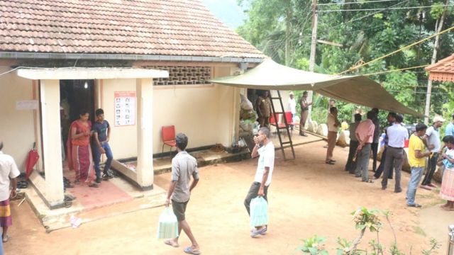 Sri Lanka Land slide Rescue Camps
