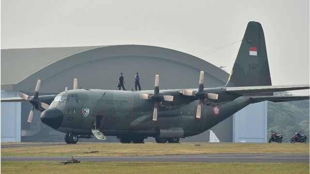 TNI AU Penyebab pesawat Hercules jatuh diduga faktor 