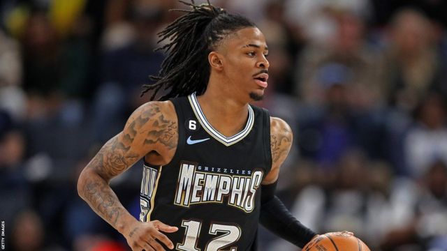 Ja Morant: NBA star suspended for eight games without pay after gun  incident - BBC Sport