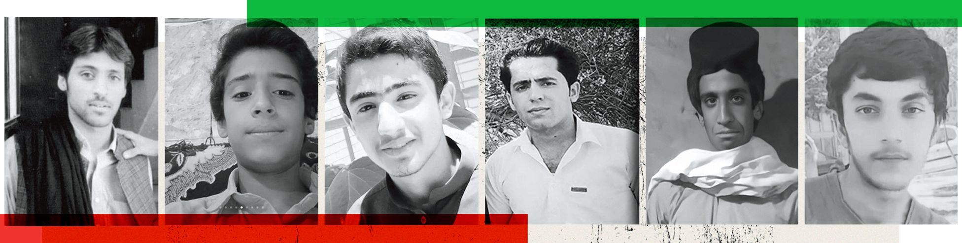 صور بعض القتلى من مقاطعة سيستان بلوشستان