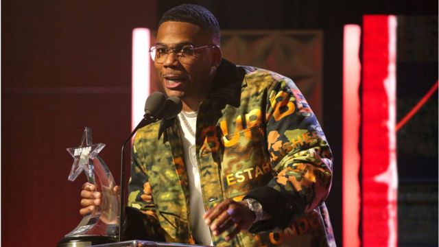 Nelly during di 2021 BET Hip Hop Awards