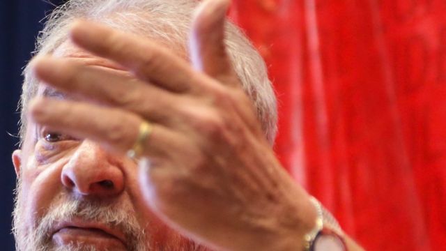 Lula em foto de 10 de julho