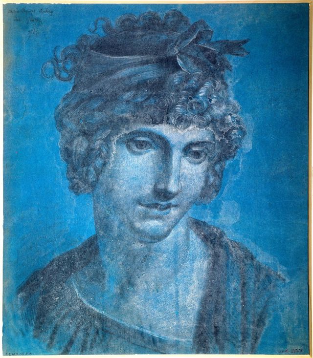 Retrato anónimo de Olympe de Gouges, 1784.