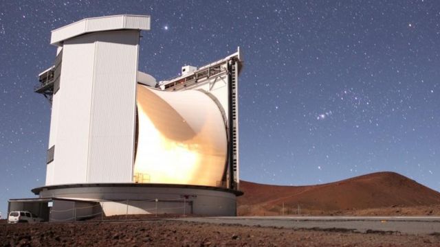 Телескоп на Гавайях, при помощи которого проводили наблюдения