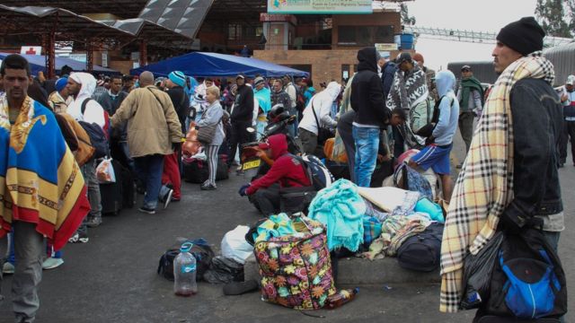 Venezuela'dan her gün yaklaşık 4200 kişi Kolombiya'ya göç ediyor.