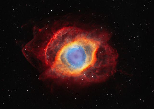 The Eye of God - Winner in the Stars and Nebulae category