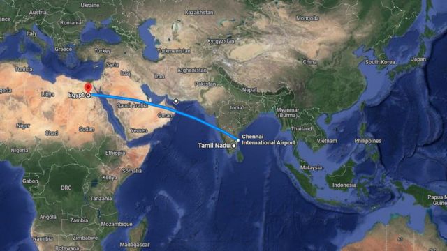 தமிழ்நாடு - எகிப்து