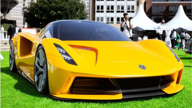 The Lotus Evija is a limited production electric sports car.