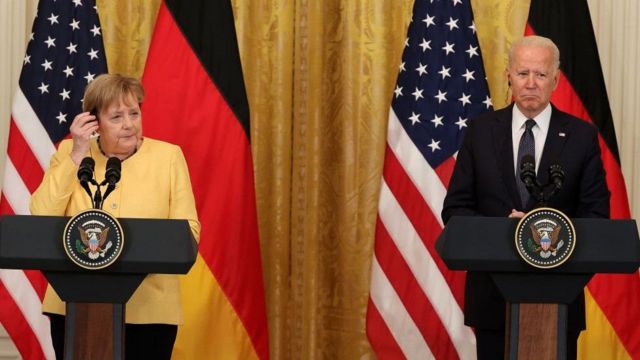 Меркель і Байден