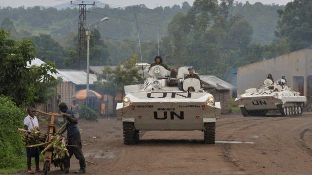 Kongo'daki BM barış gücü askerleri