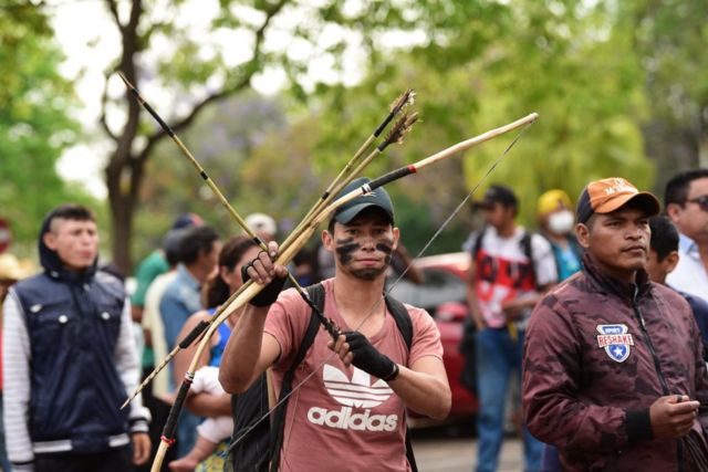 Manifestacion Paraguay