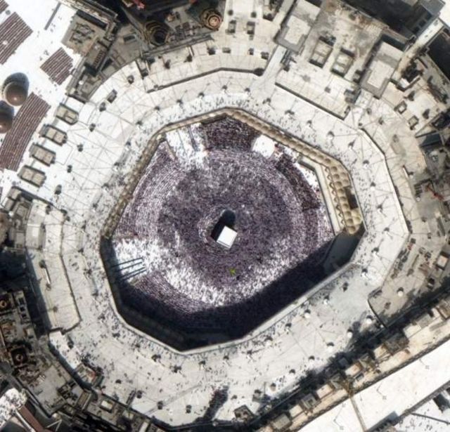 عکس هوایی از مسجد الحرام