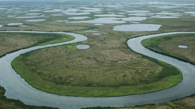 உருகும் பனிமலைகள் அலாஸ்காவின் நிலப்பரப்பின் தோற்றத்தை மாற்றியுள்ளன