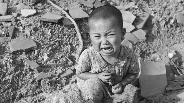 Niño en Hiroshima