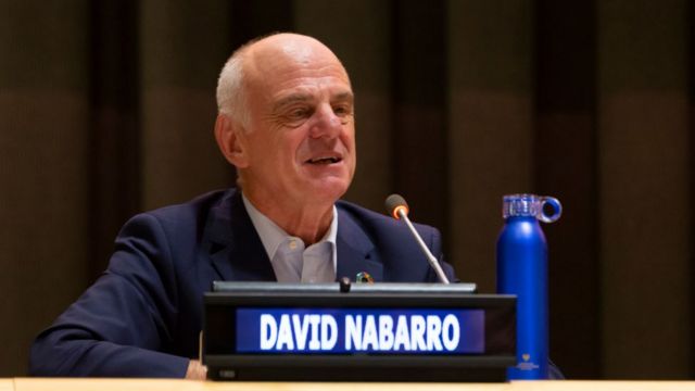 Dünya Sağlık Örgütü uzmanı Dr. David Nabarro.