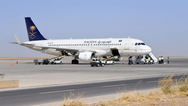 Saudi plane