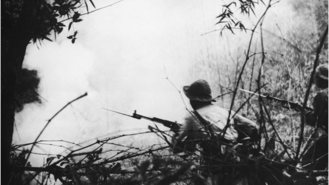 Ảnh tư liệu chiến sự gần Huế năm 1968