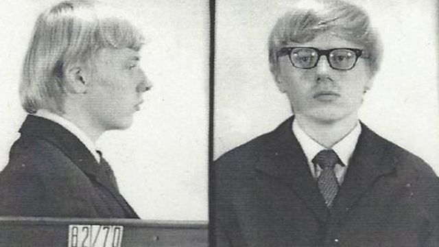 Karl-Heinz Borchardt en el momento de su arresto