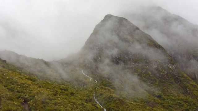 El valle del Zongo (Bolivia).