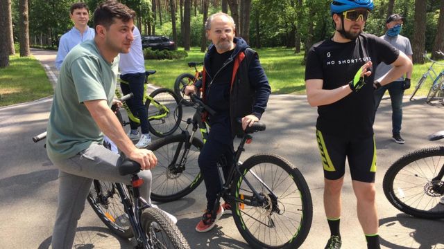 Владимир Зеленский, Савик Шустер и Кирилл Тимошенко