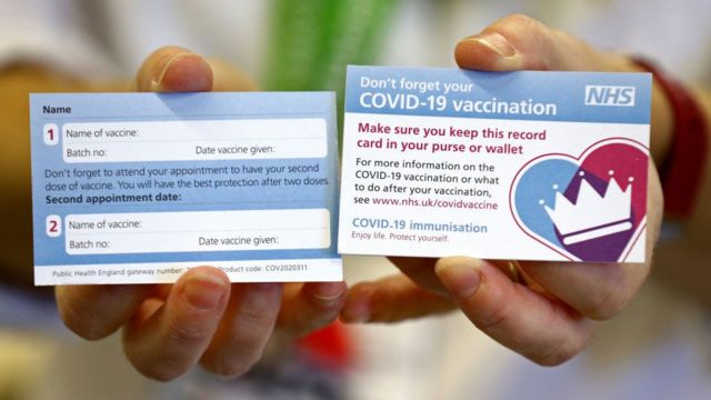 Сертификат о вакцинации