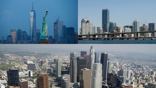 Nueva York, Miami y Los Ángeles son algunas de las "ciudades santuario".