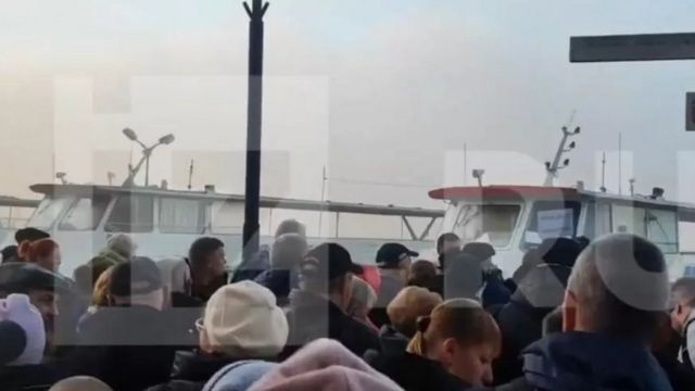 Russia has transported thousands of civilians out of Kherson by boat