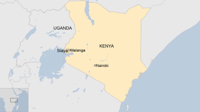 Map of Kenya