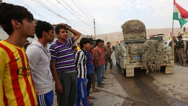 الأكراد، الموصل، اعتقال