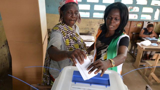 Les Ivoiriens ont davantage voté à l'intérieur du pays qu'à Abidjan.