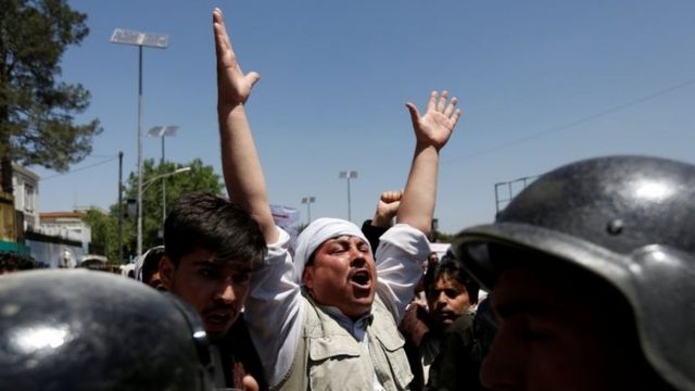 تظاهرات کابل