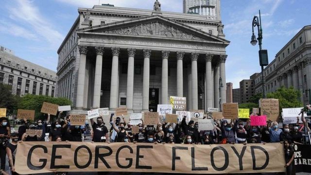 Protesta en EE.UU. por la muerte de George Floyd