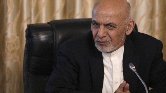 Ashraf Ghani mu kiganiro n'abamenyeshamakuru haraheze igihe