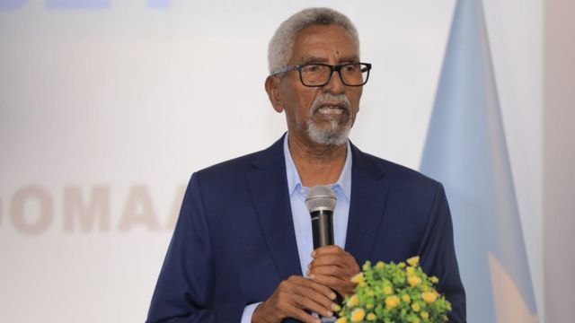 Gudoomiyaha Aqalka Sare ee Baarlamaanka Federaalka ee Soomaaliya Cabdi Xaashi Cabdullaahi