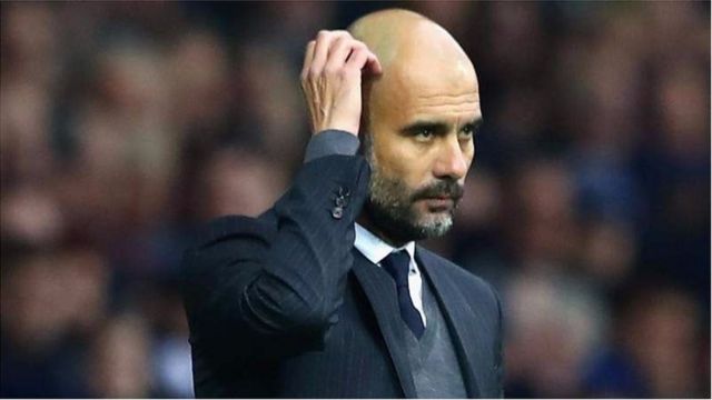 Pep Guardiola agereranya urukino hagati ya Man City na Barcelone nk'urwa nyuma