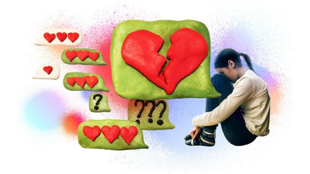 மனமுடைந்த பதின்வயதுக்காரர்