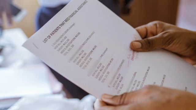 Lista de pacientes que precisam de ajuda para deixar hospital