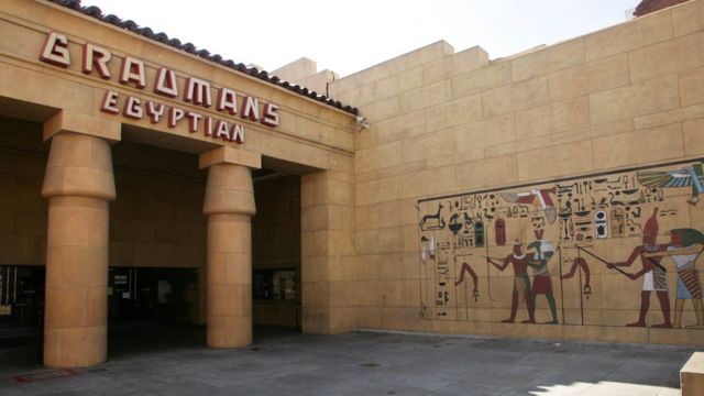 لماذا سميت أشهر صالة سينما في هوليوود بالمسرح المصري Bbc News عربي