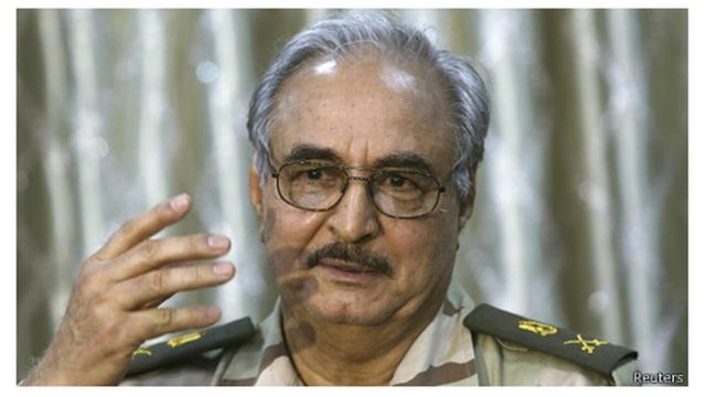 Khalifa Haftar, Libye