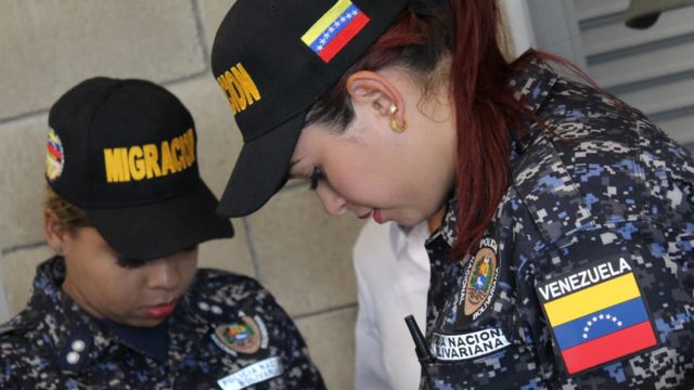 Funcionarias de la Policía Nacional Bolivariana buscaron la protección del gobierno de Colombia.