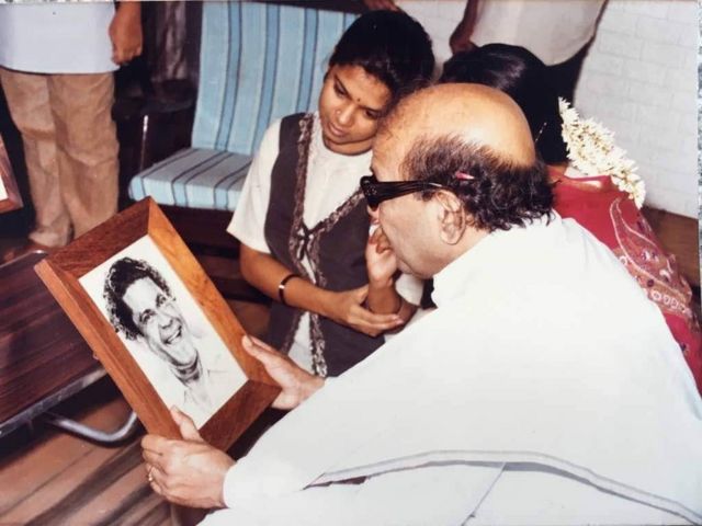 சிவக்குமார் வீட்டில் கலைஞர்