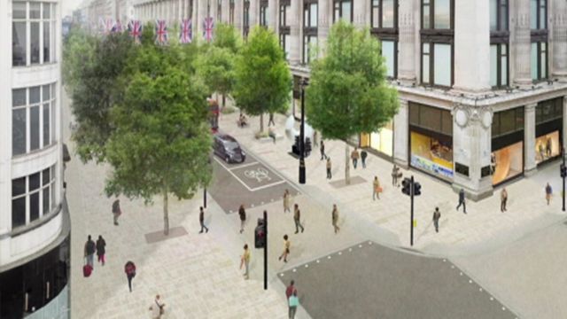 Will London's Oxford Street ever be pedestrianised? - BBC News