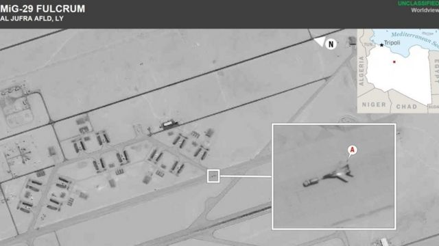 ABD Afrika Kuvvetleri Komutanlığı, Libya'daki Rus savaş uçaklarının fotoğraflarını yayımladı