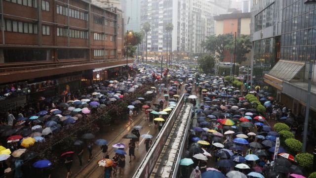 Марш в Гонконге