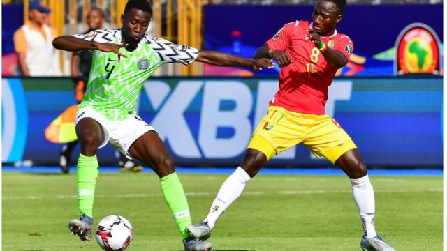 Nigeria vs Guinea: Super Eagles na first team to enta Round of 16 for Afcon  2019 - BBC News Pidgin