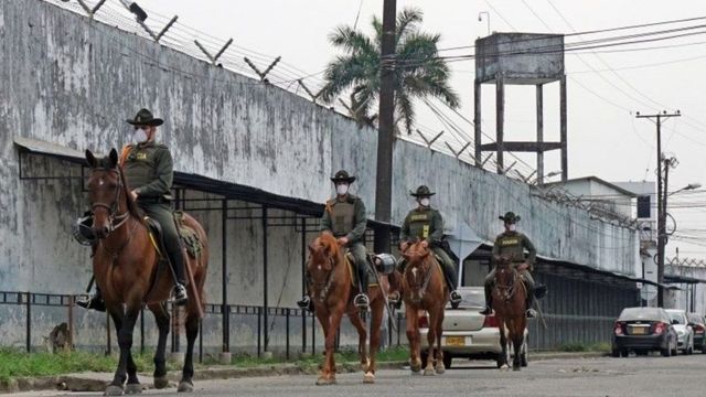 Colombia foils jail break attempt amid contagion fears