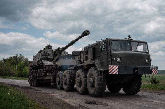 Українська самохідно-артилерійська установка "Мста-С"