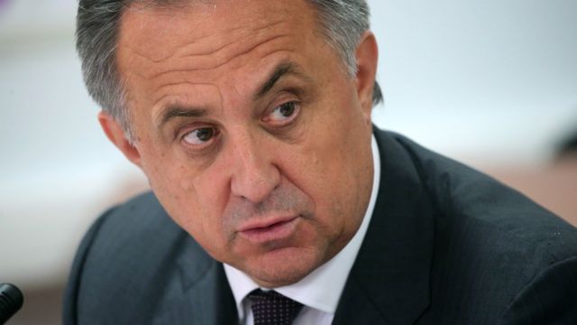 Министр спорта России Виталий Мутко