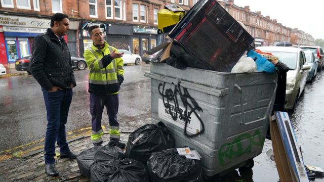 В Глазго делегатов Cop26 ждут скверная погода и забастовка мусорщиков