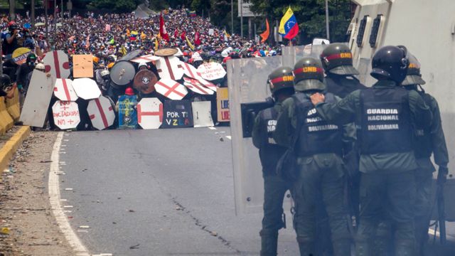 5 Escenas De Violencia De Una Intensa Jornada De Protestas En Venezuela En Contra Del Gobierno